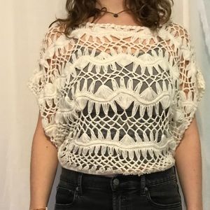 Crochet short-sleeve